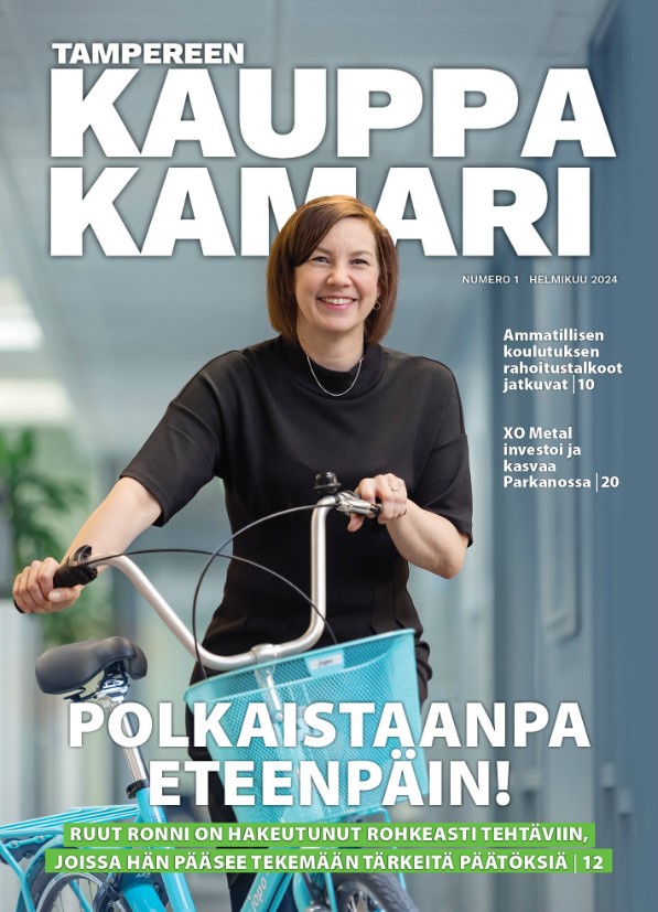 Tampereen kauppakamarilehti 1/2024 Ruut Ronni